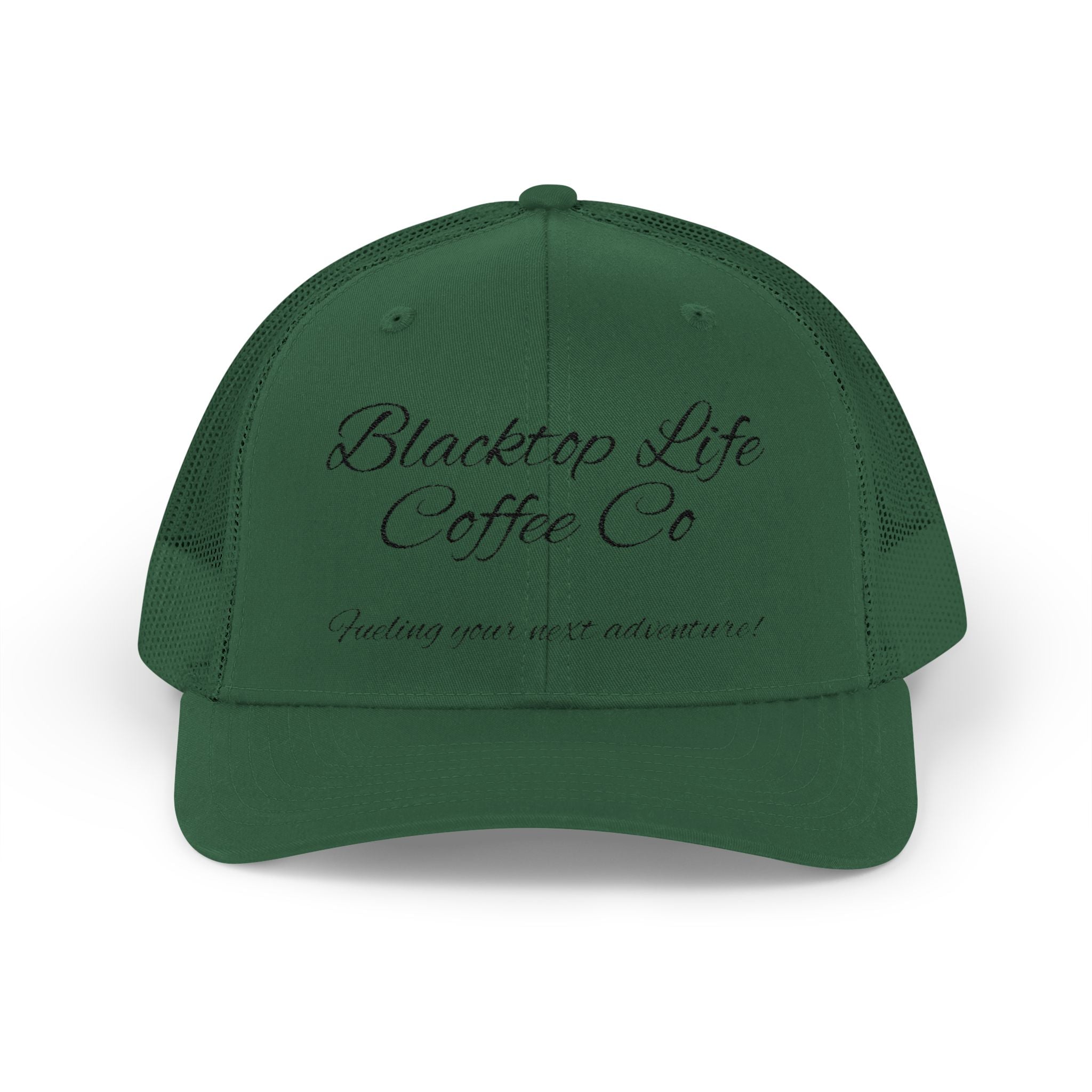Blacktop Life Coffee Co. Embroidered Trucker Cap