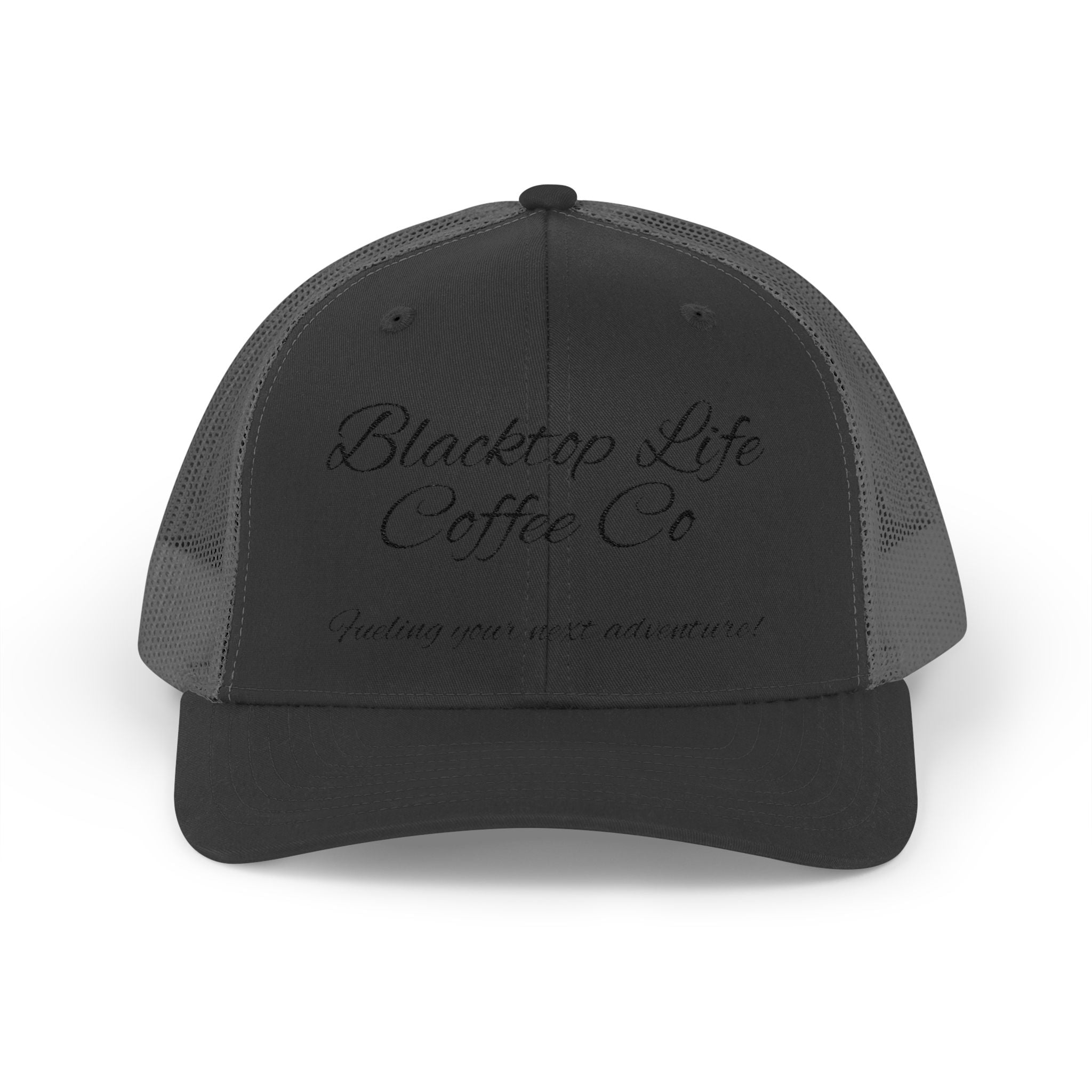 Blacktop Life Coffee Co. Embroidered Trucker Cap