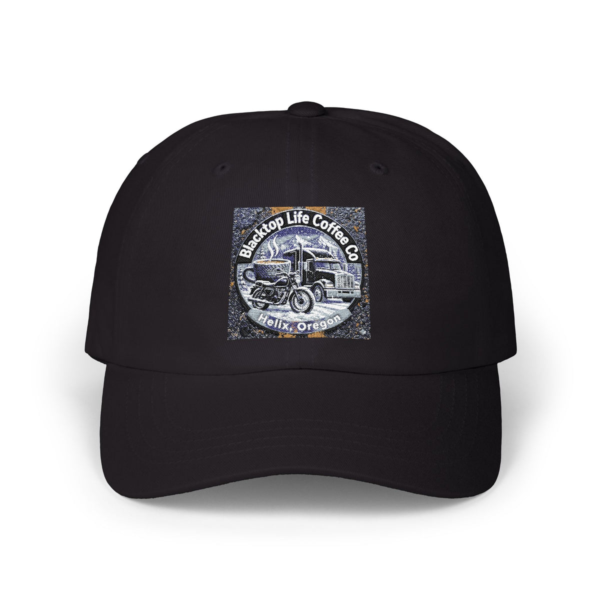 Dad Cap - Vintage Tractor "Makes Hope Like Coffee Co." Embroidered Farm Hat