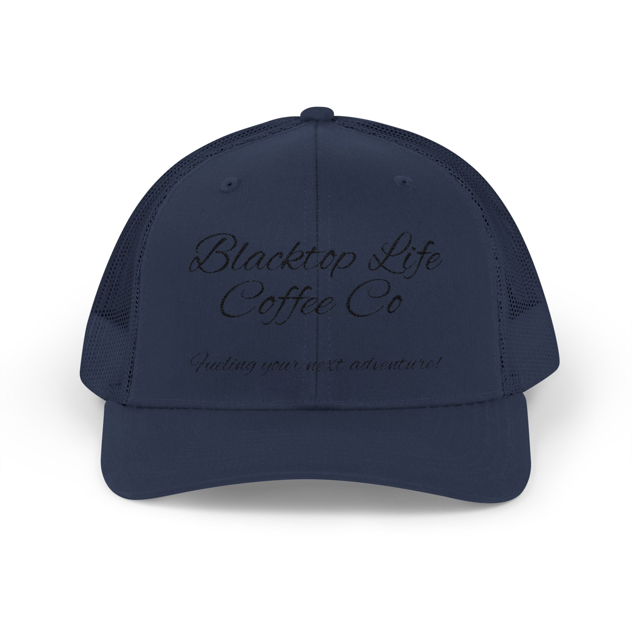 Blacktop Life Coffee Co. Embroidered Trucker Cap