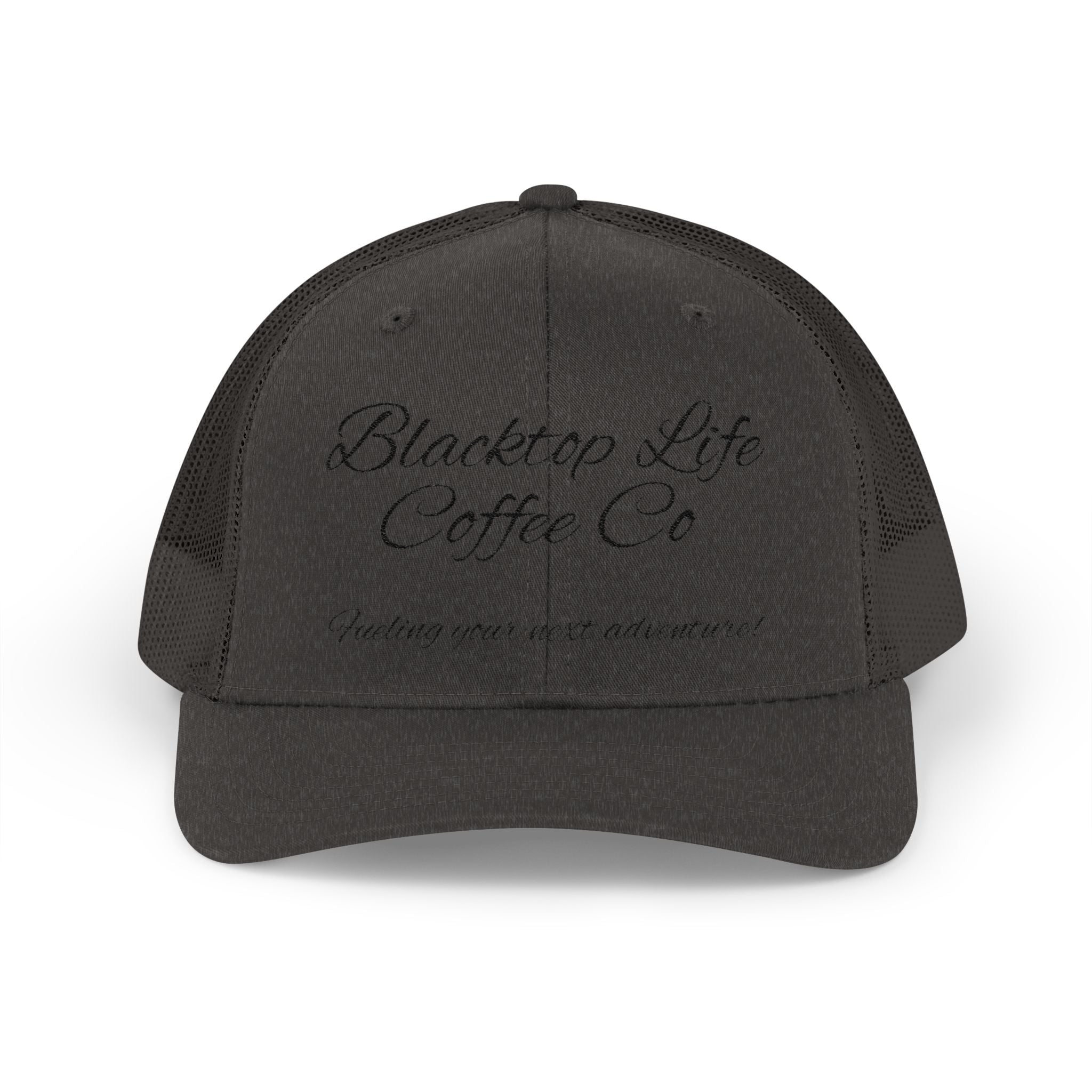 Blacktop Life Coffee Co. Embroidered Trucker Cap