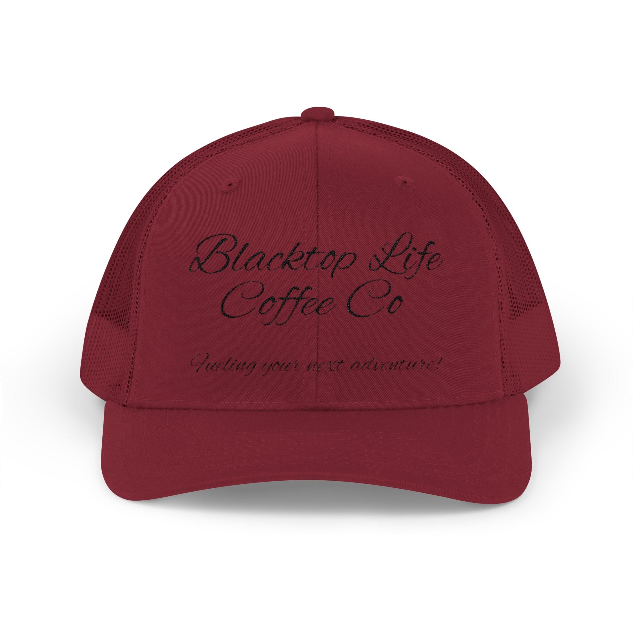 Blacktop Life Coffee Co. Embroidered Trucker Cap