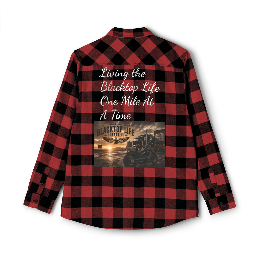 Green Buffalo Plaid Flannel Shirt — Vintage Outdoorsy Pocket Graphic