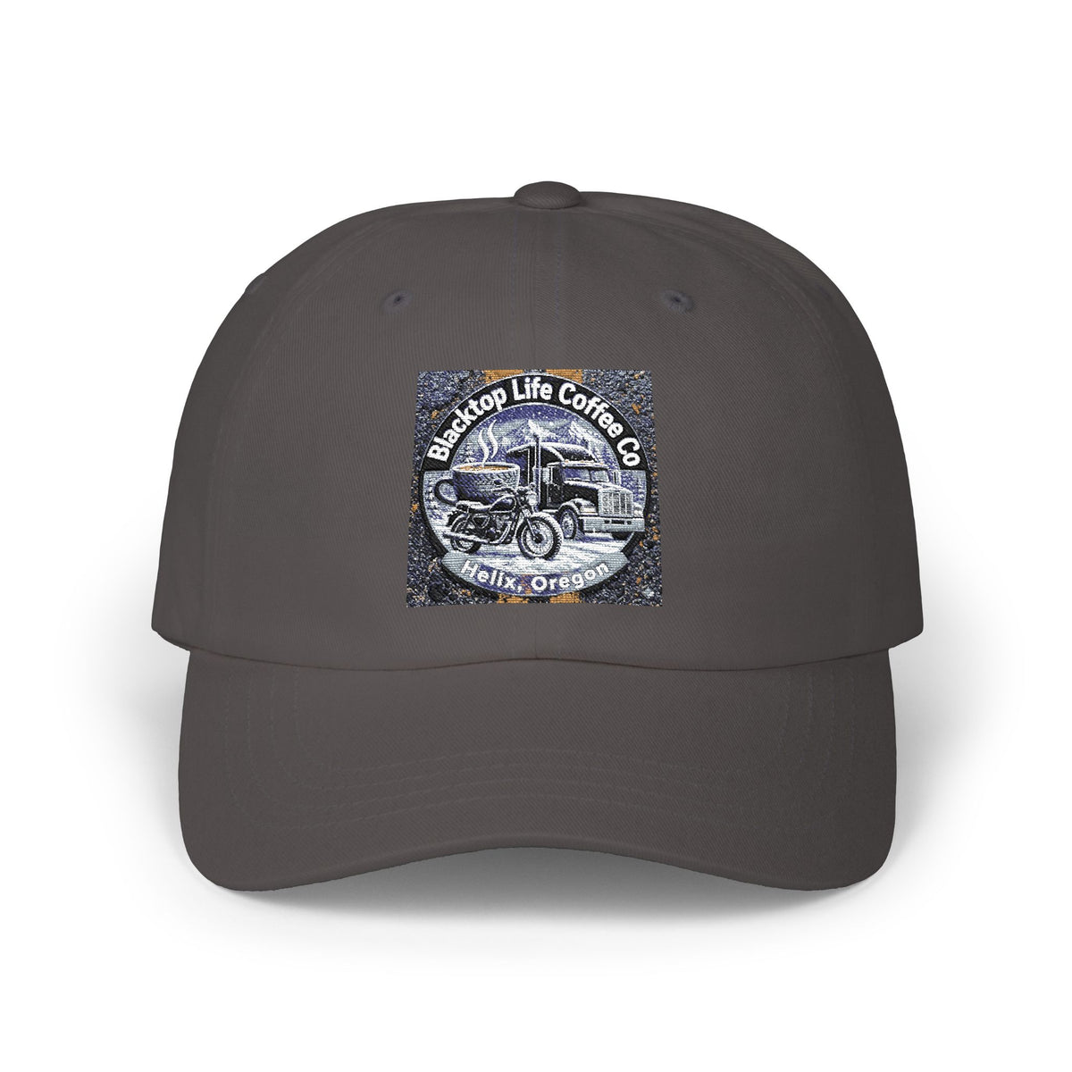 Dad Cap - Vintage Tractor "Makes Hope Like Coffee Co." Embroidered Farm Hat