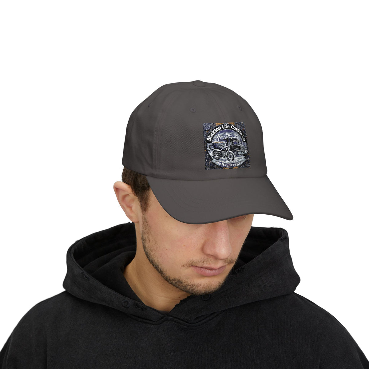 Dad Cap - Vintage Tractor "Makes Hope Like Coffee Co." Embroidered Farm Hat