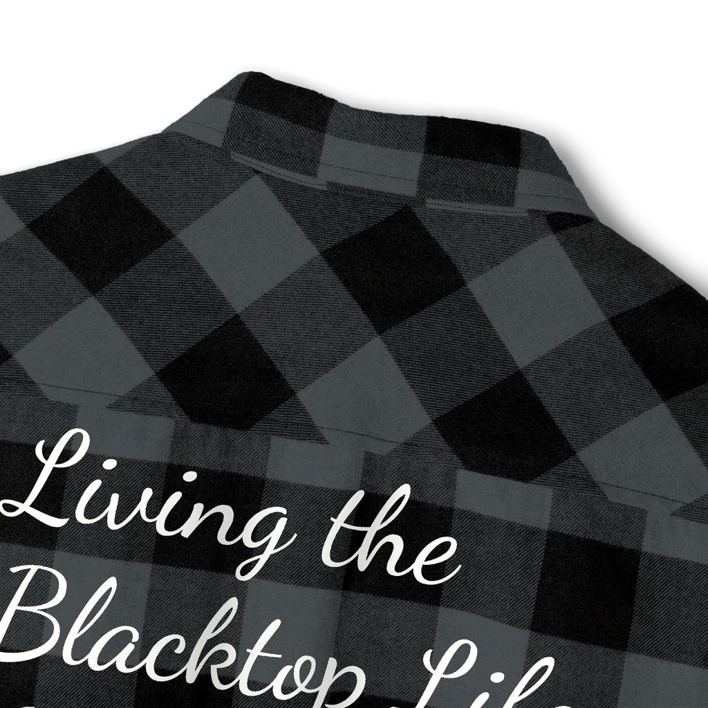 Green Buffalo Plaid Flannel Shirt — Vintage Outdoorsy Pocket Graphic