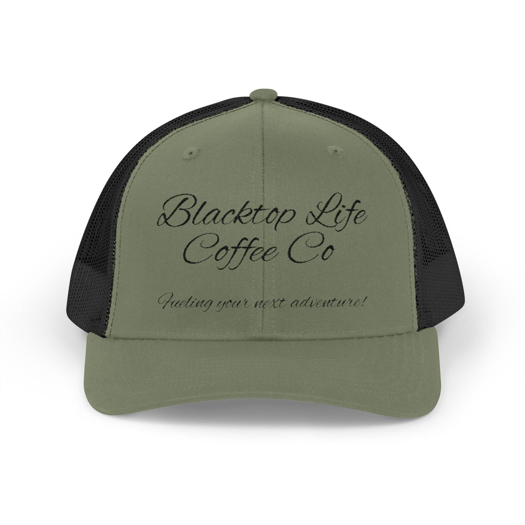 Blacktop Life Coffee Co. Embroidered Trucker Cap