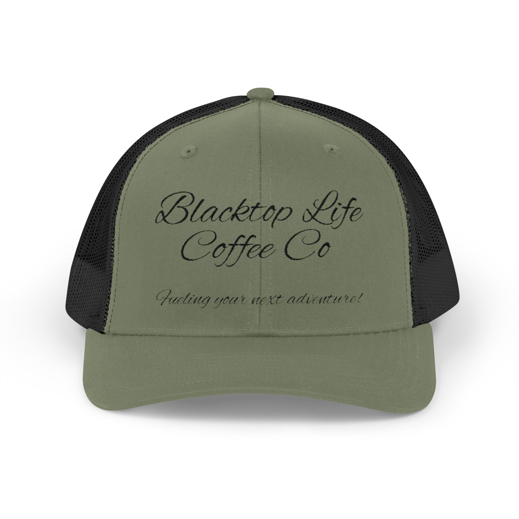 Blacktop Life Coffee Co. Embroidered Trucker Cap