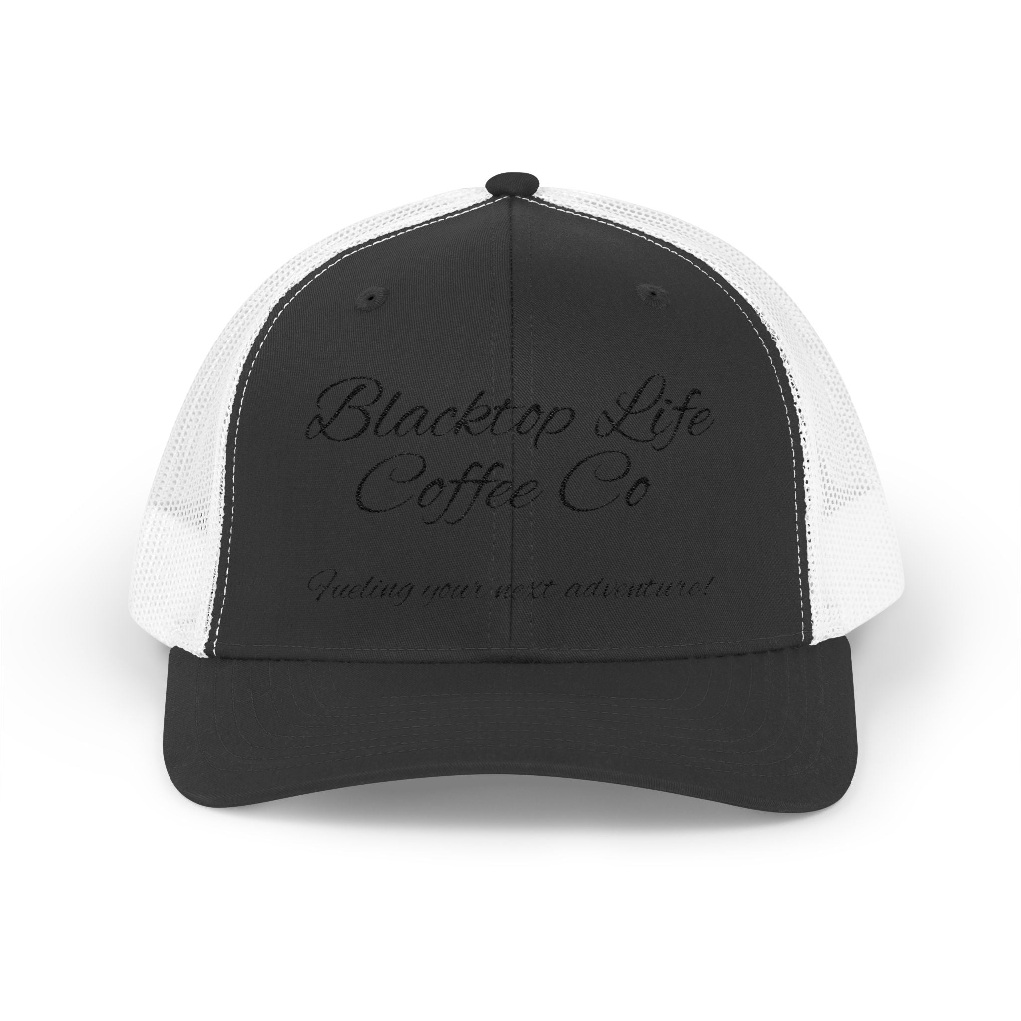 Blacktop Life Coffee Co. Embroidered Trucker Cap