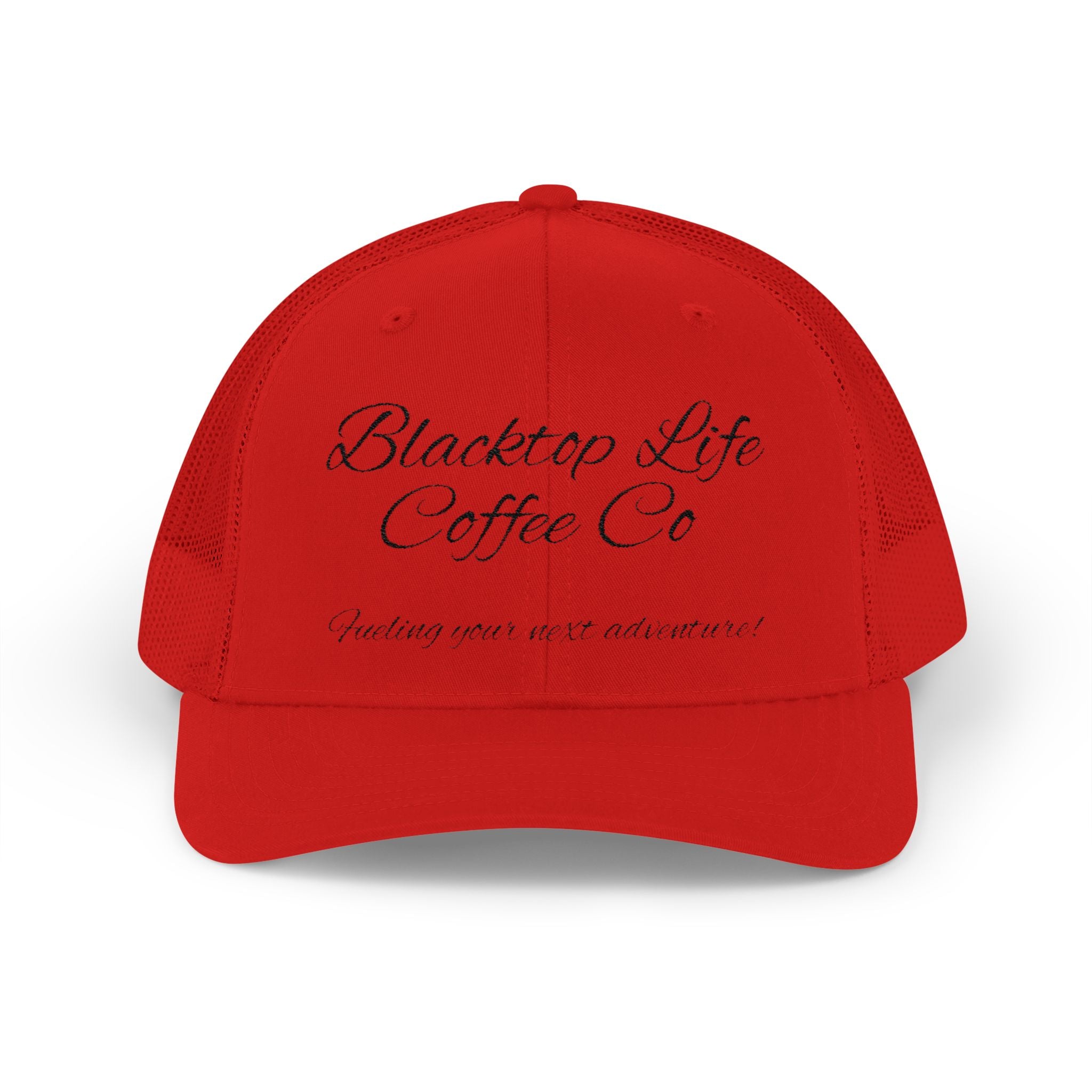 Blacktop Life Coffee Co. Embroidered Trucker Cap