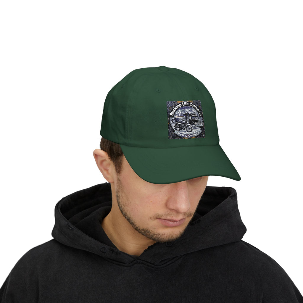 Dad Cap - Vintage Tractor "Makes Hope Like Coffee Co." Embroidered Farm Hat