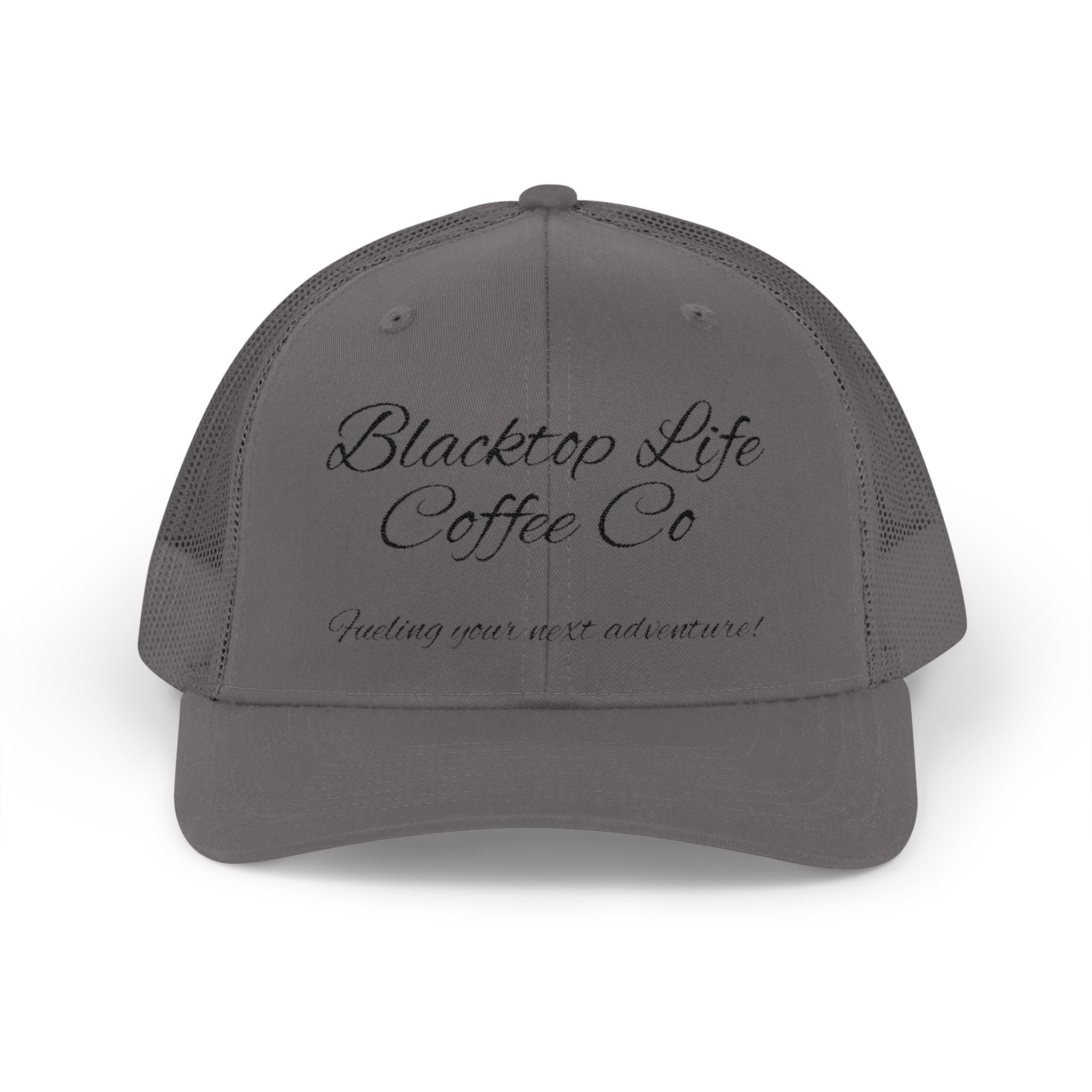 Blacktop Life Coffee Co. Embroidered Trucker Cap