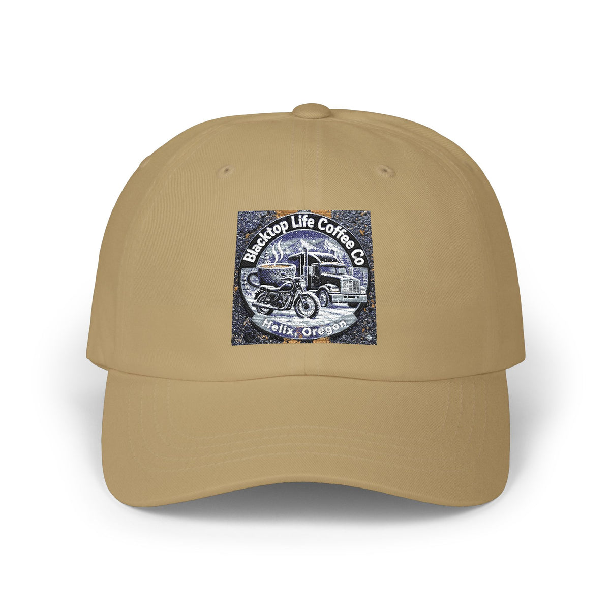 Dad Cap - Vintage Tractor "Makes Hope Like Coffee Co." Embroidered Farm Hat