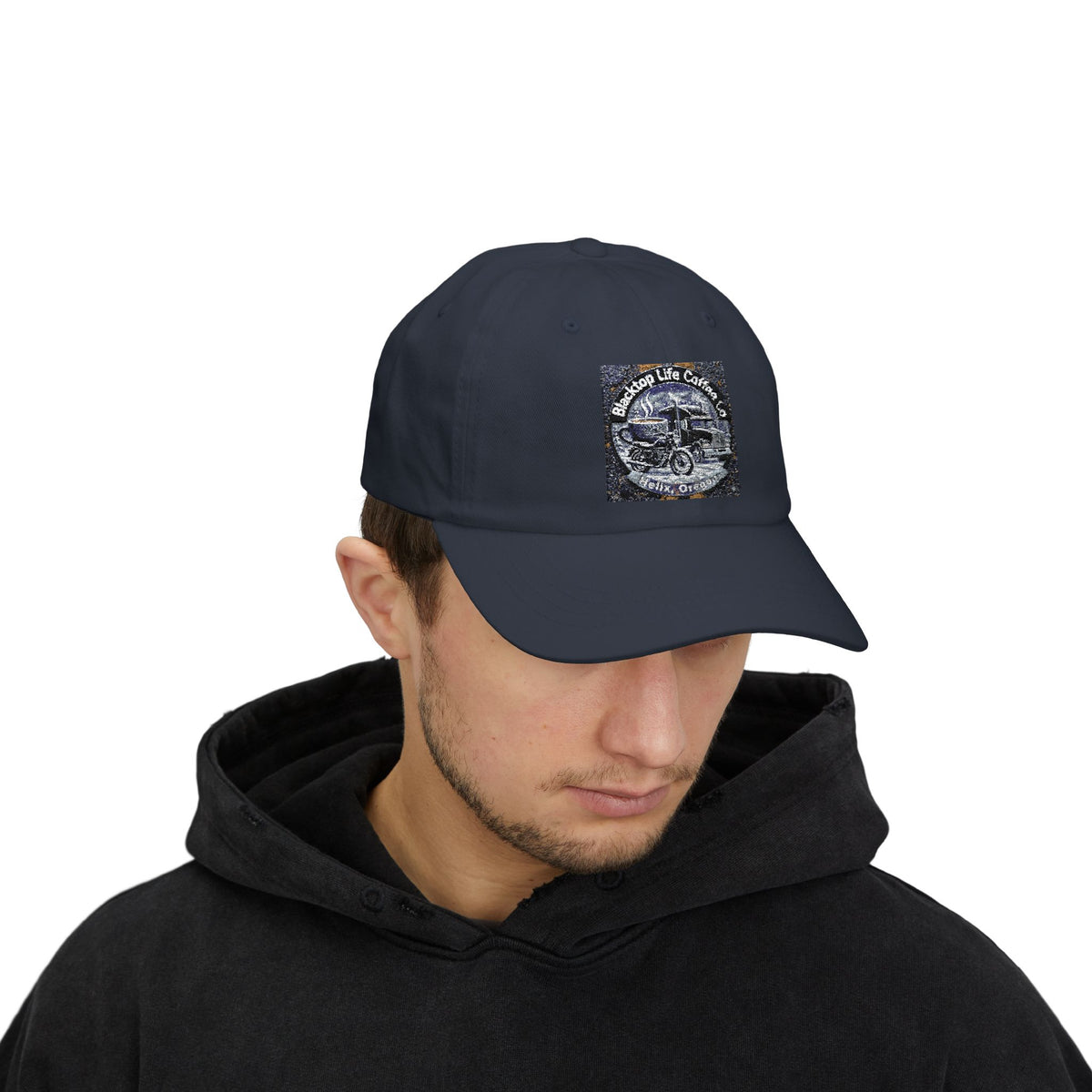 Dad Cap - Vintage Tractor "Makes Hope Like Coffee Co." Embroidered Farm Hat
