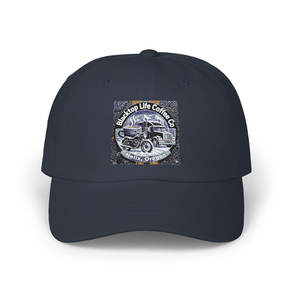 Dad Cap - Vintage Tractor "Makes Hope Like Coffee Co." Embroidered Farm Hat