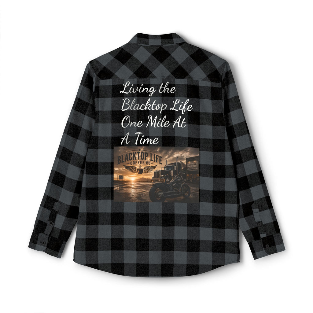 Green Buffalo Plaid Flannel Shirt — Vintage Outdoorsy Pocket Graphic