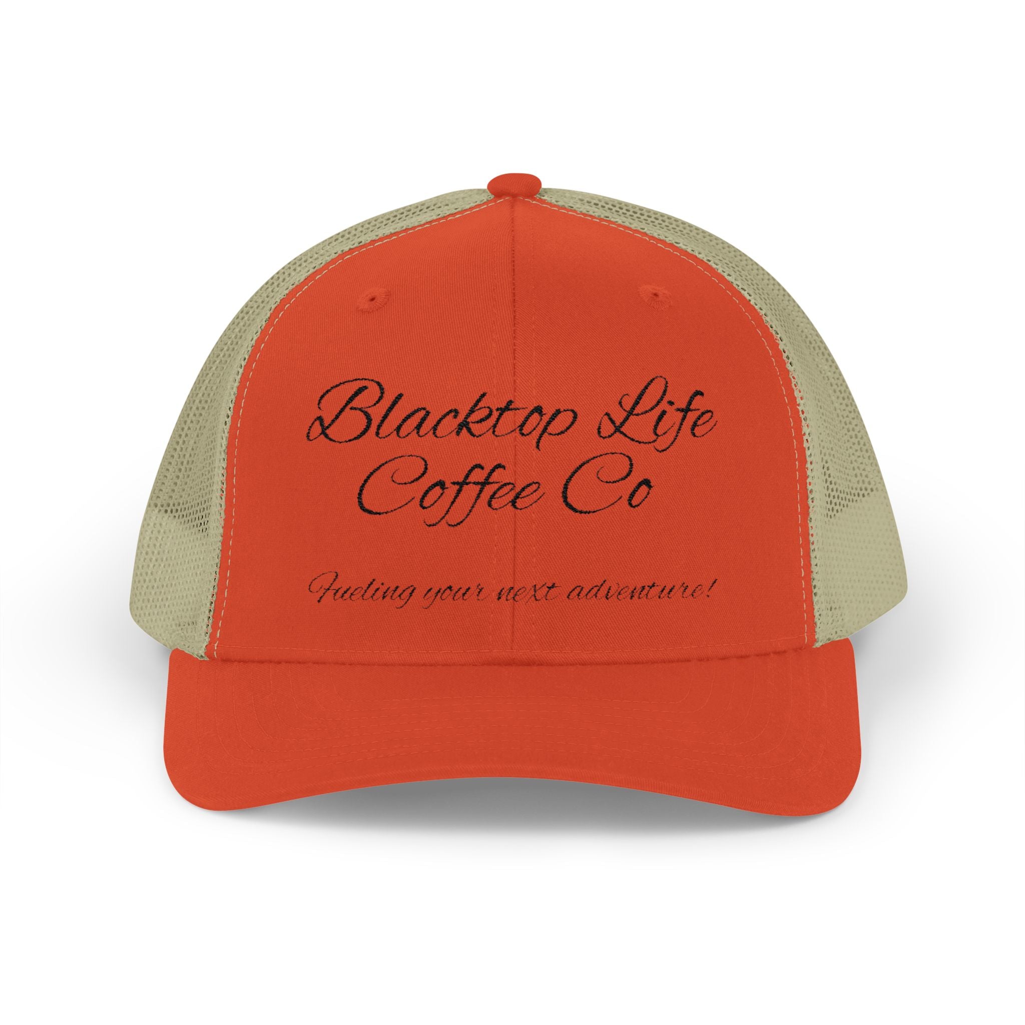 Blacktop Life Coffee Co. Embroidered Trucker Cap