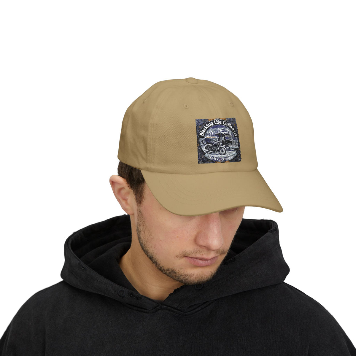 Dad Cap - Vintage Tractor "Makes Hope Like Coffee Co." Embroidered Farm Hat