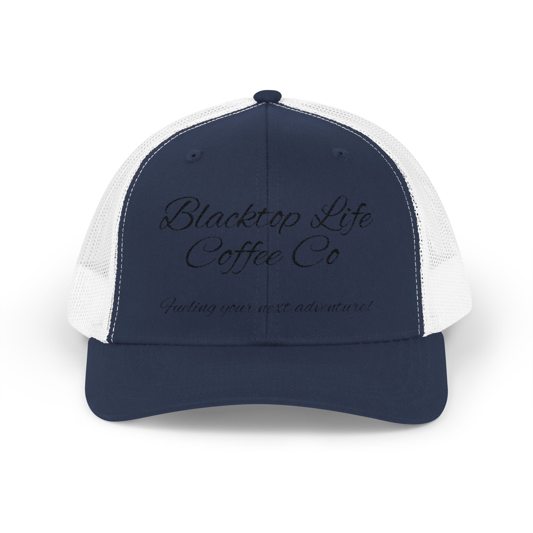 Blacktop Life Coffee Co. Embroidered Trucker Cap