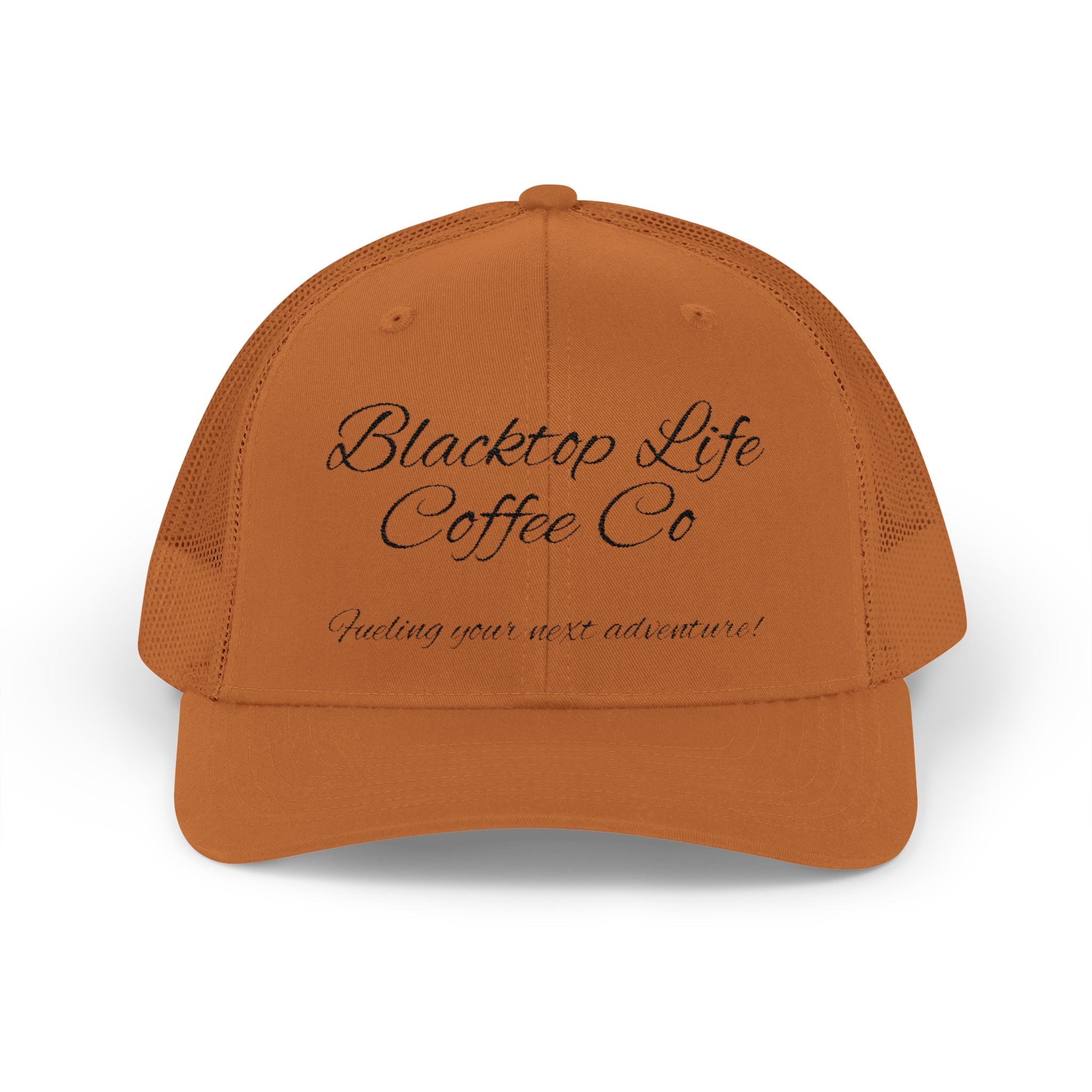 Blacktop Life Coffee Co. Embroidered Trucker Cap