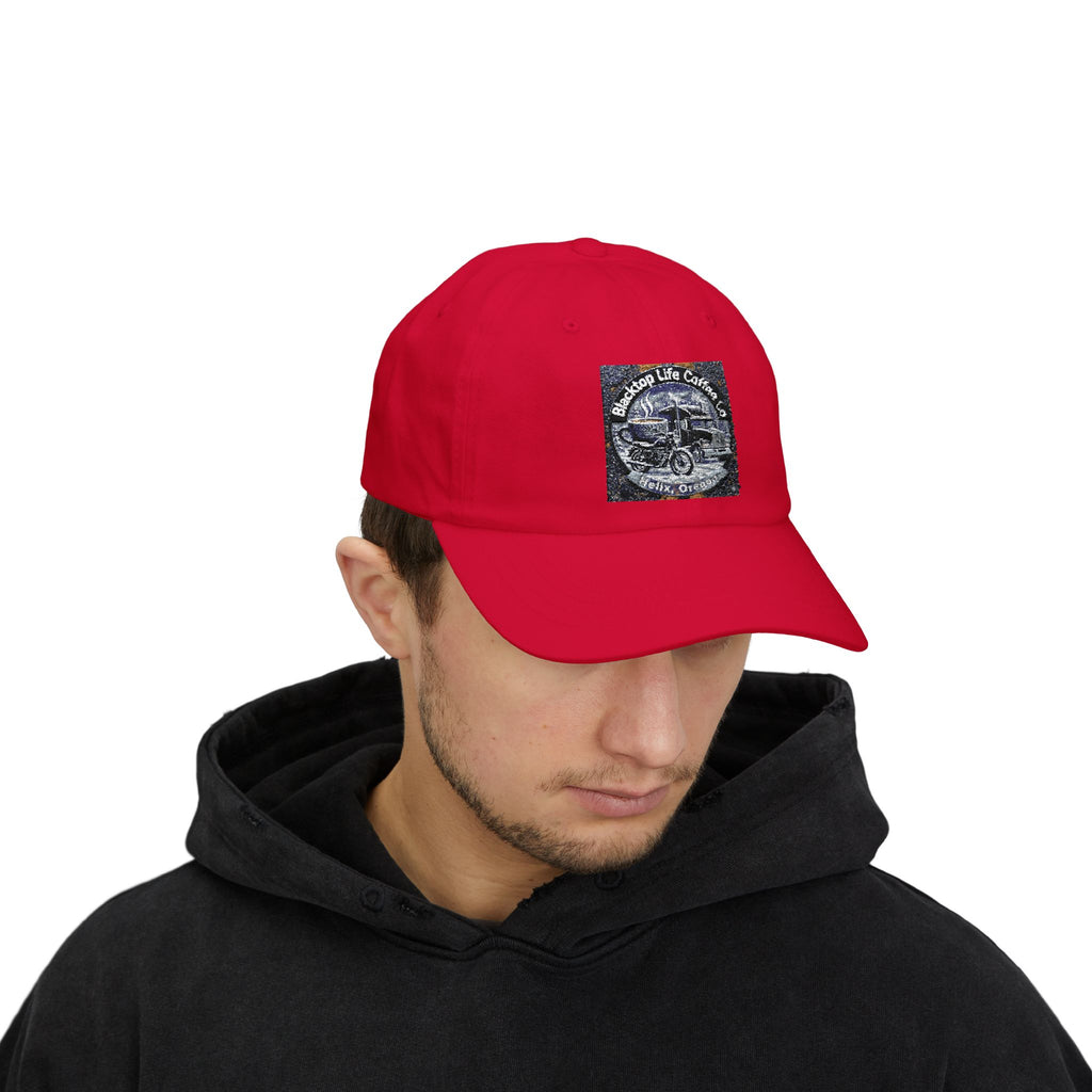 Dad Cap - Vintage Tractor "Makes Hope Like Coffee Co." Embroidered Farm Hat