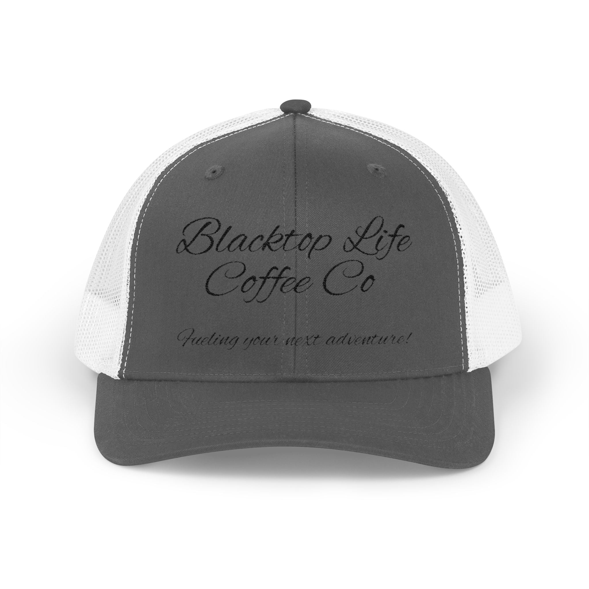 Blacktop Life Coffee Co. Embroidered Trucker Cap