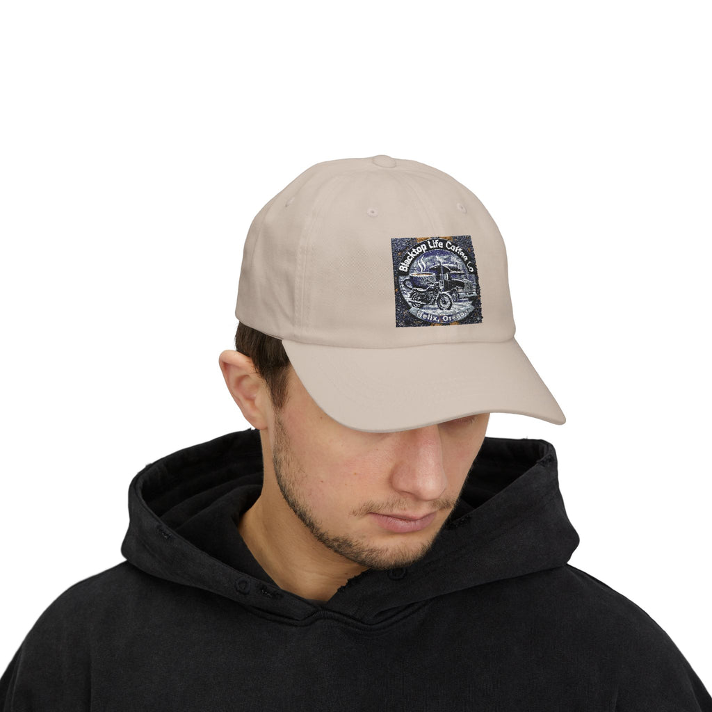 Dad Cap - Vintage Tractor "Makes Hope Like Coffee Co." Embroidered Farm Hat
