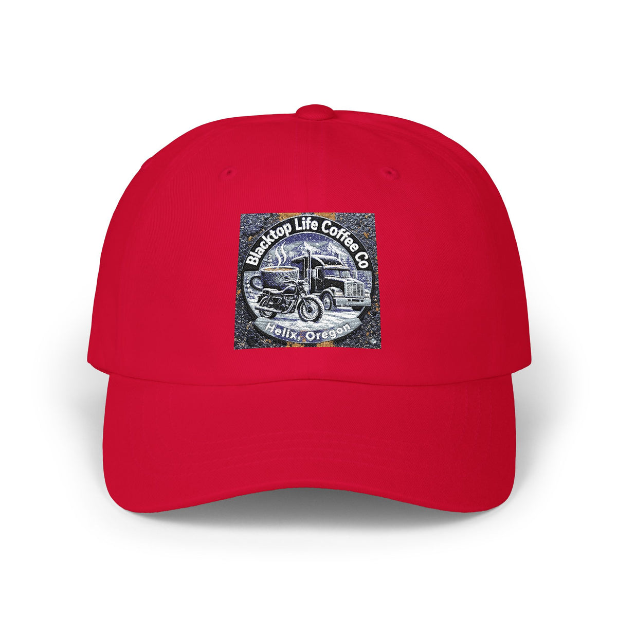 Dad Cap - Vintage Tractor "Makes Hope Like Coffee Co." Embroidered Farm Hat
