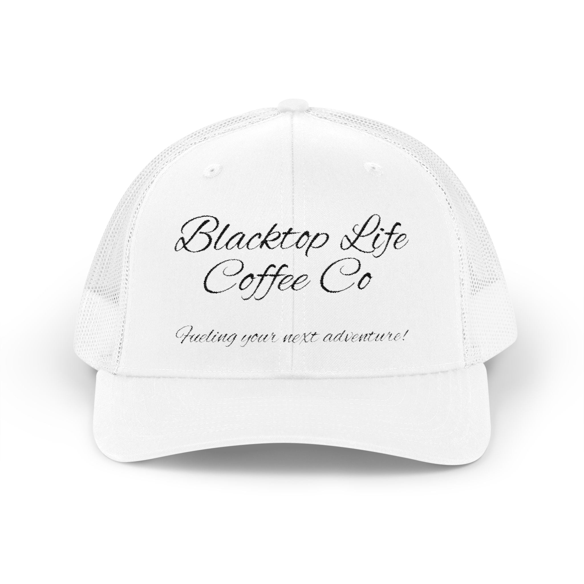 Blacktop Life Coffee Co. Embroidered Trucker Cap