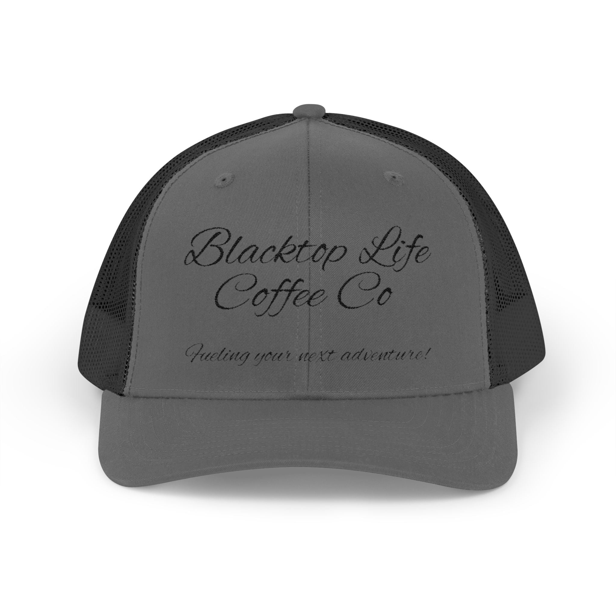 Blacktop Life Coffee Co. Embroidered Trucker Cap