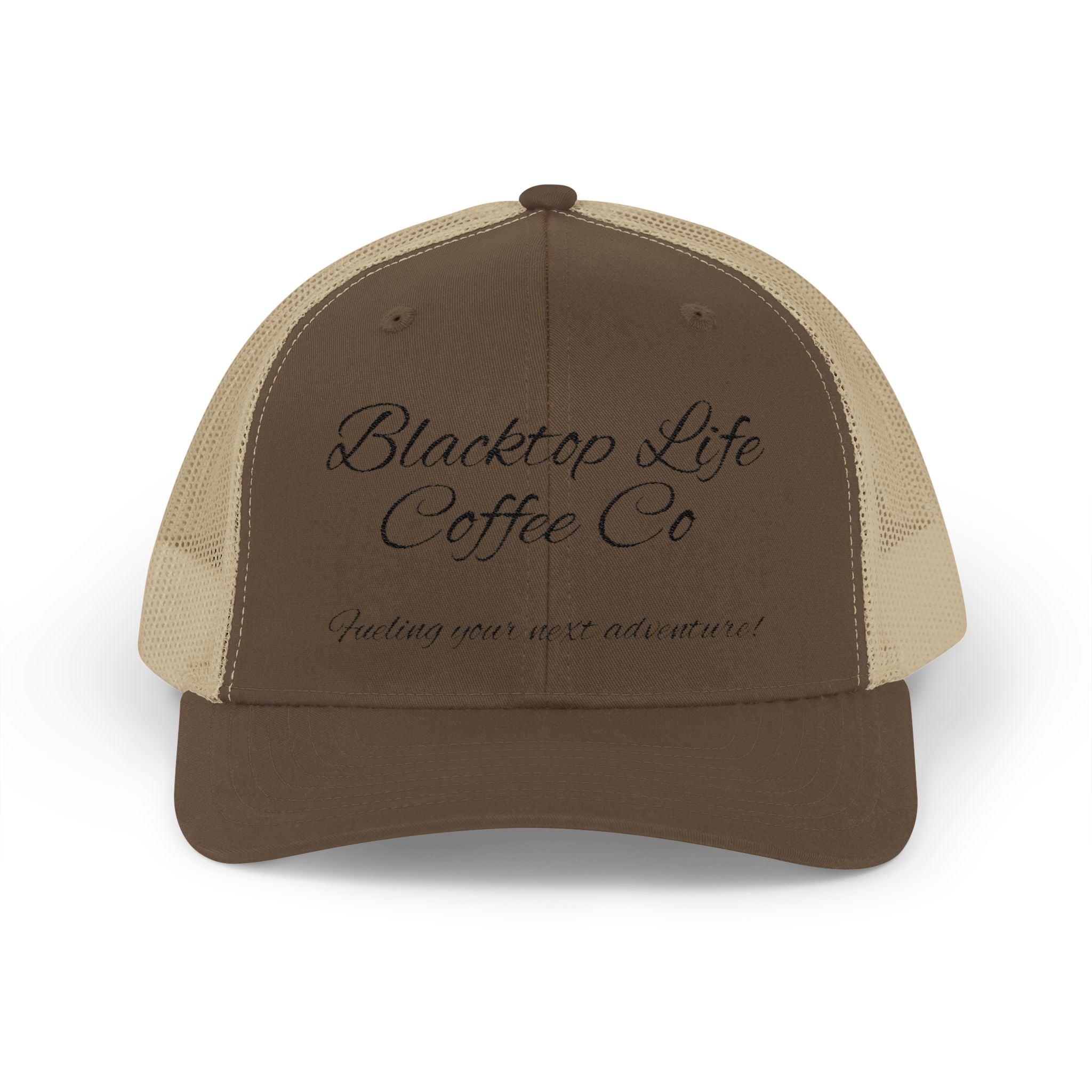 Blacktop Life Coffee Co. Embroidered Trucker Cap