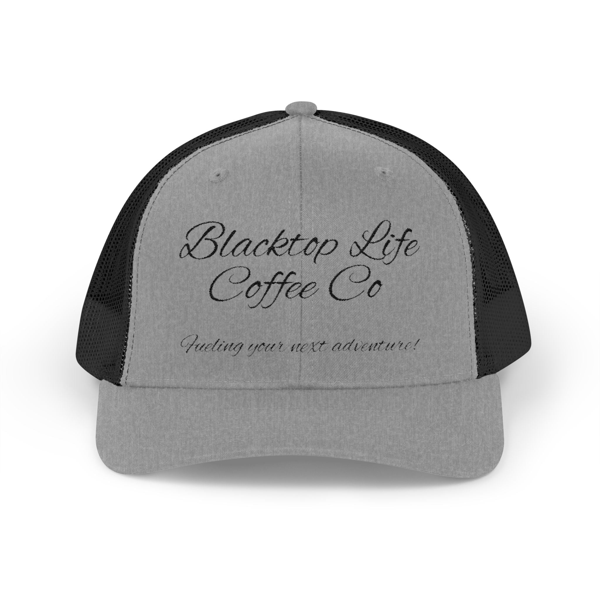 Blacktop Life Coffee Co. Embroidered Trucker Cap